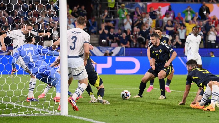 Duel Skotlandia Vs Swiss Berakhir Seri di Euro 2024