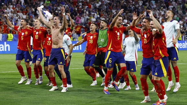 Final Piala Eropa 2024: Mampukah Inggris Jegal Dominasi Tim Matador yang Sudah Puluhan Tahun?