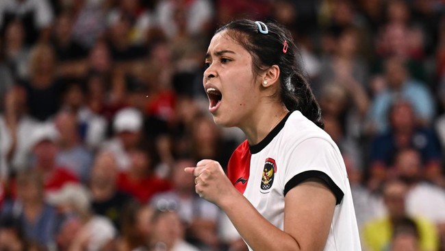 Duel Sengit, Akhirnya Gregoria Lolos ke Perempat Final Olimpiade 2024