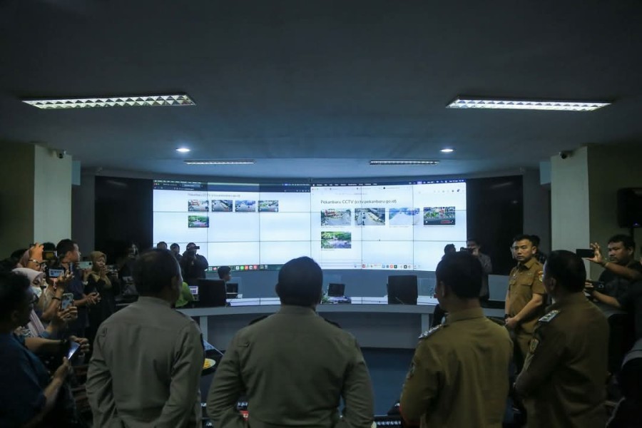 Seribu CCTV yang Tersebar di Sudut Kota Pekanbaru Siap Pantau Aktivitas Warga
