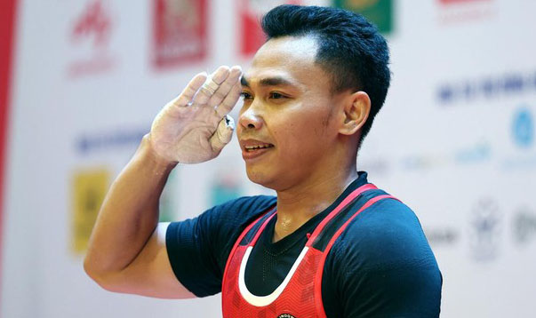 Salut Eko Yuli, Lifter Indonesia yang Masuk 10 Besar Dunia dan Lolos Olimpiade Paris 2024
