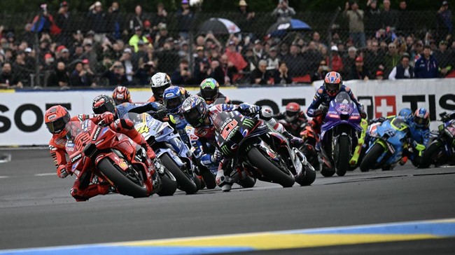 MotoGP Prancis 2025 Penuh Drama Gonta Ganti Motor, Juara Milik Johann Zarco Zarco