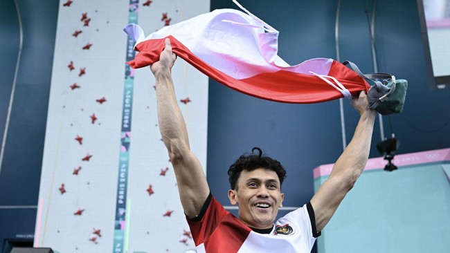 Veddriq Leonardo Juara, Indonesia Raih Emas Pertama Olimpiade Paris 2024