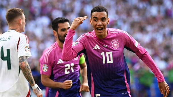 Top Skor Euro 2024: Jamal Musiala Nangkring di Atas Meski Baru Bikin Dua Gol