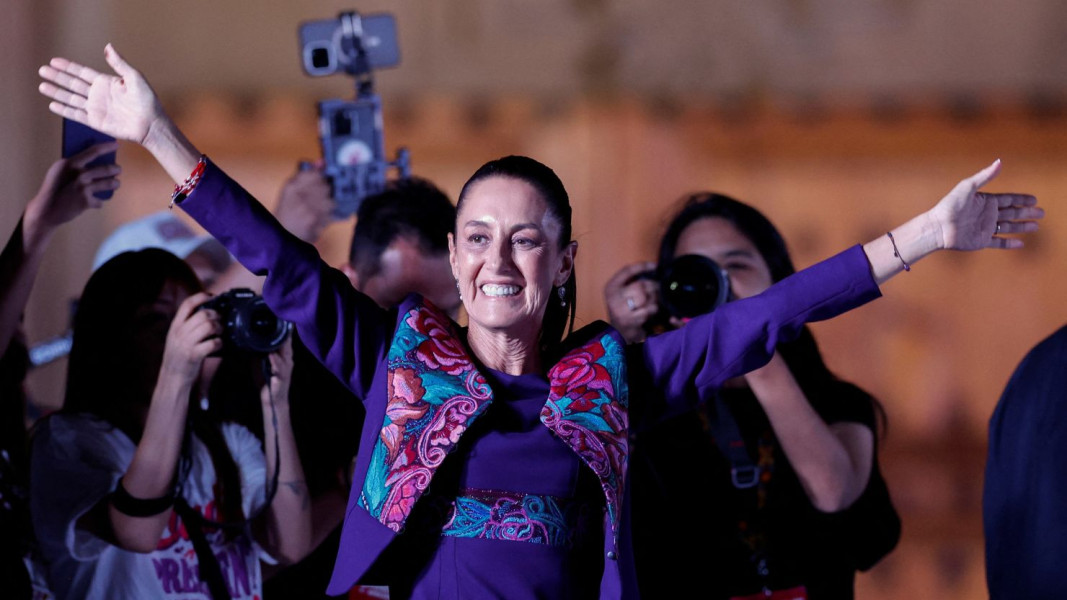Akhirnya Claudia Sheinbaum Terpilih Jadi Presiden Perempuan Pertama Meksiko