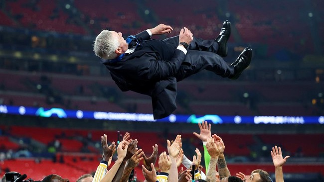 Madrid Juara Liga Champions: Tak Ada Pelatih yang Mampu Menyamai Rekor Carlo Ancelotti