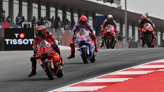 Jorge Martin Terjatuh, Bagnaia Juara MotoGP Spanyol