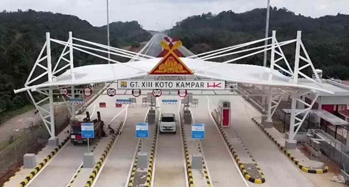 Kabar Gembira, Tol Pekanbaru-XIII Koto Kampar Bisa Dilalui Secara Gratis saat Mudik Lebaran