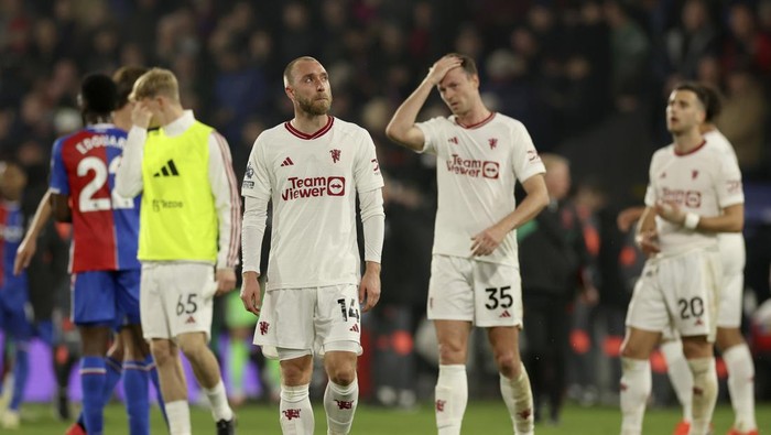 Rekor Memalukan MU Saat Dihancurkan Crystal Palace 4 Gol tanpa Balas
