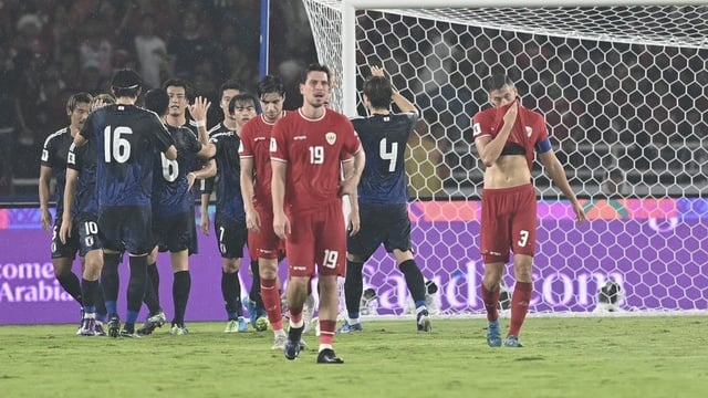 Dihajar Jepang 0-4, Timnas Indonesia Makin Terbenam di Dasar Klasemen