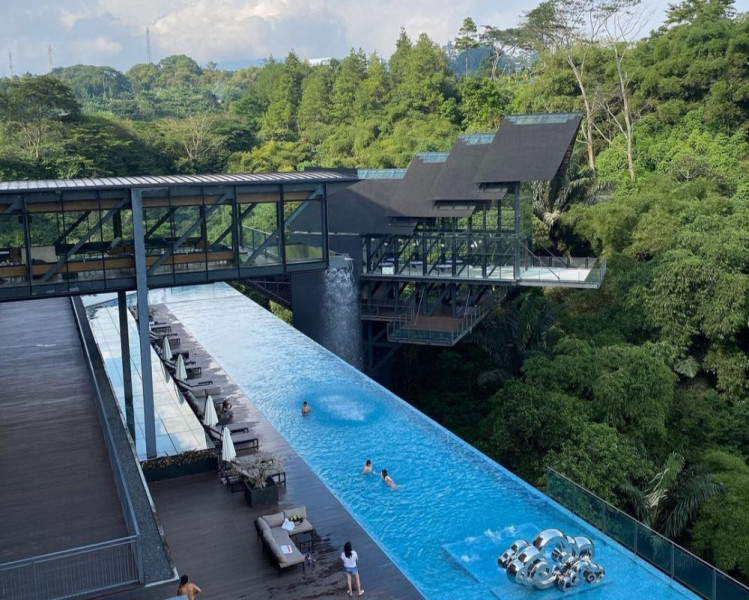 Hotel Lagi Viral di Bandung Nih: Namanya The Gaia Hotel, Viewnya Enggak Ketulungan