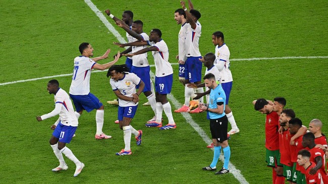 Prancis Vs Portugal Adu Penalti, Hasilnya: Mbappe Cs Sukses Pulangkan Ronaldo Cs dari Euro 2024