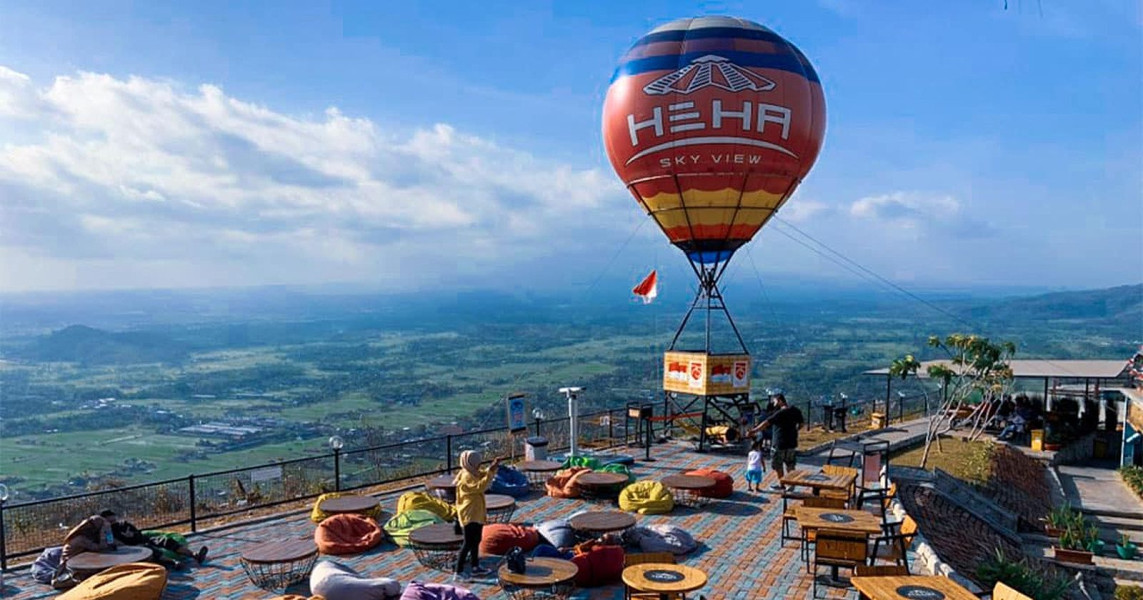 Pesona Heha Sky View, Menikmati Keindahan Yogyakarta Lewat Satu Destinasi Wisata