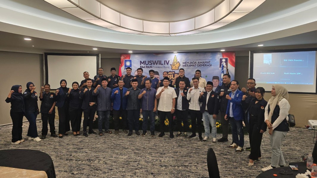 Dikemri Terpilih Jadi Ketua BM PAN Riau