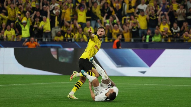 Mbappe Mati Kutu, Dortmund Hajar PSG 1-0 di Semifinal Liga Champions