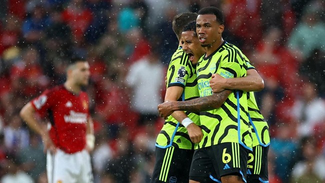 Arsenal ke Puncak Klasemen Lagi Setelah Libas Setan Merah 1-0: Peluang Juara Terbuka Lebar