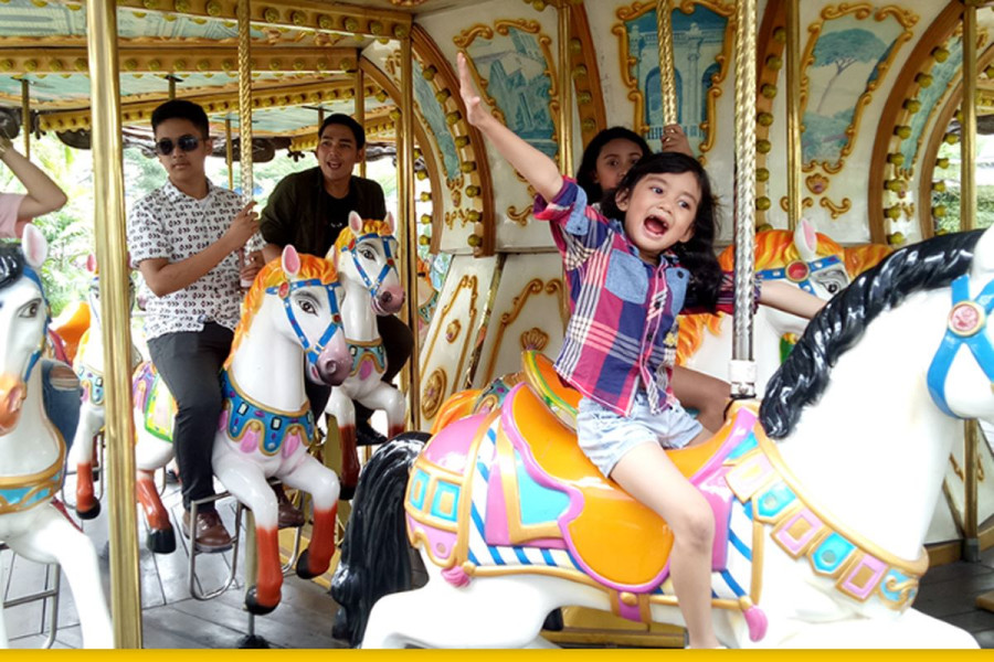 Asyiknya Bermain Sambil Foto Selfie di Citra Raya World Of Wonder Tangerang: Cuma 60 Ribu, Besty!