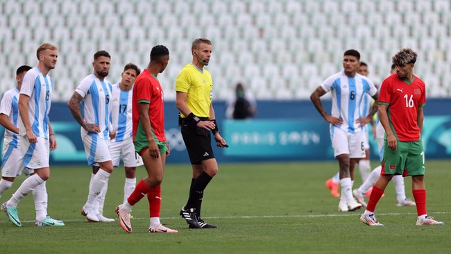 Kekalahan Kontroversial Argentina dari Tangan Maroko 2-1 di Olimpiade Paris 2024