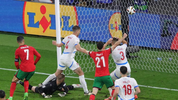 Gol di Menit Akhir Buat Portugal Menang atas Republik Ceko!