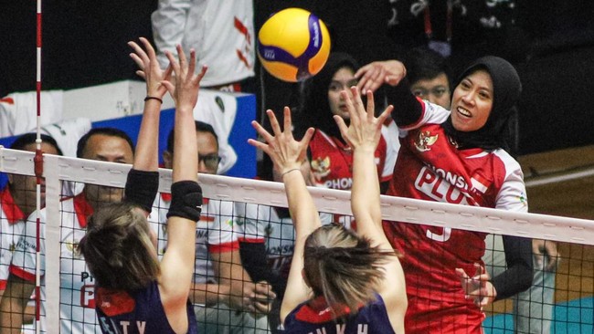 Megawati Tak Berdaya, Indonesia Ditekuk Thailand 0-3 di SEA V League Putri 2024